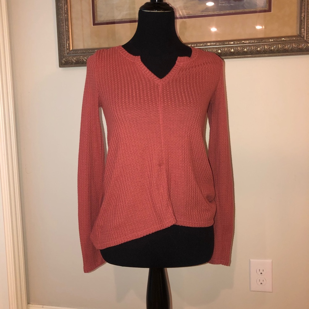 Arizona Jeans Long Sleeve Fleece Top